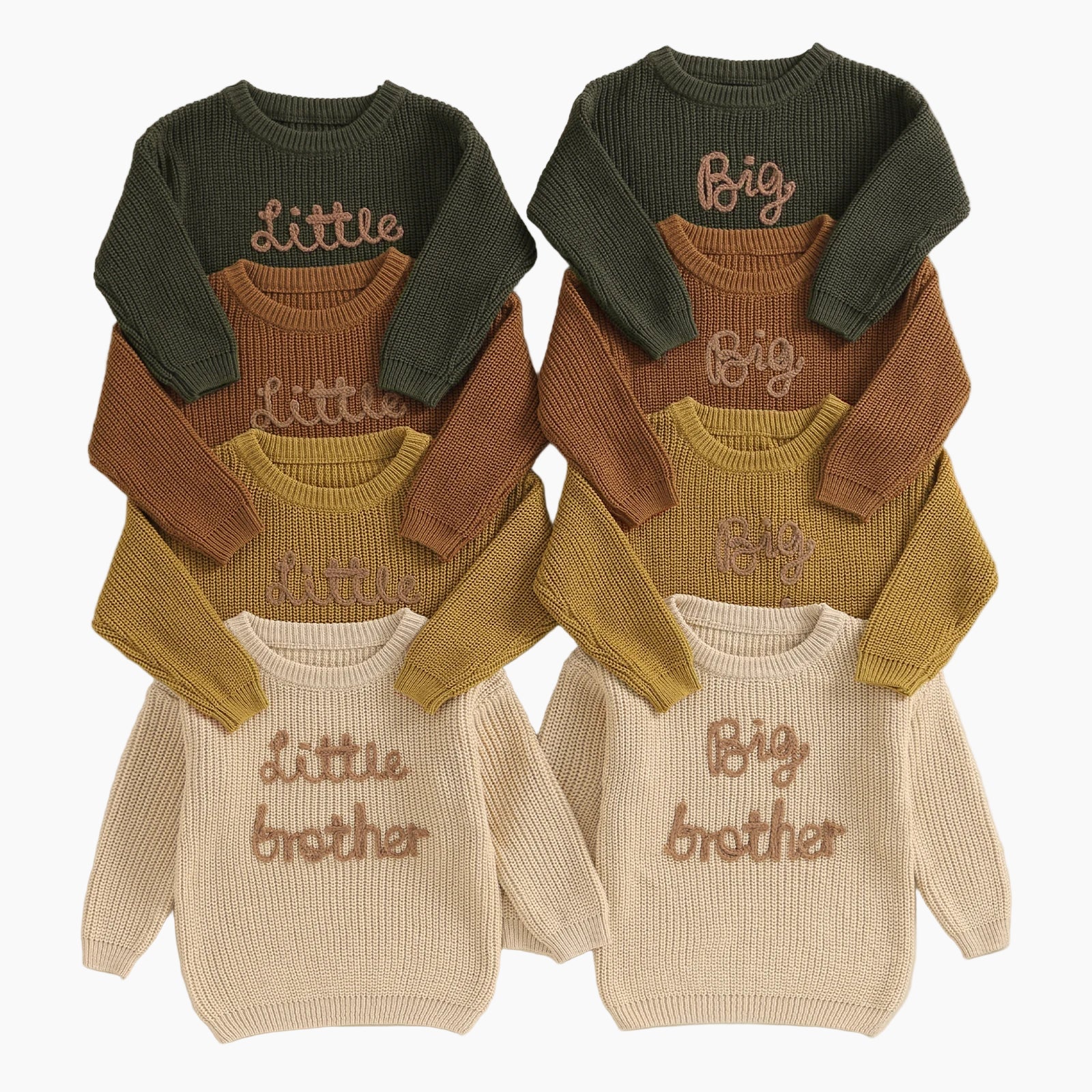 Big Brother Little Brother Matching Sweaters