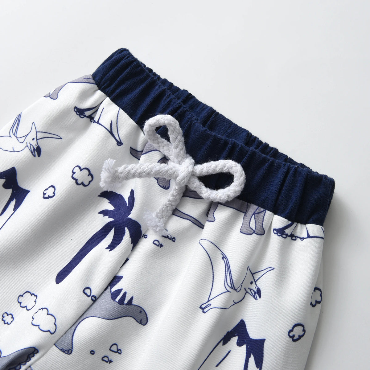 3-Piece Dinosaur Romper, Pants & Hat Set