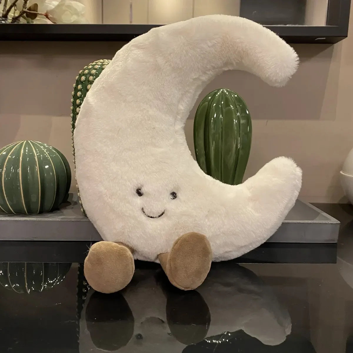 Cute Moon & Sun Plush Pillow