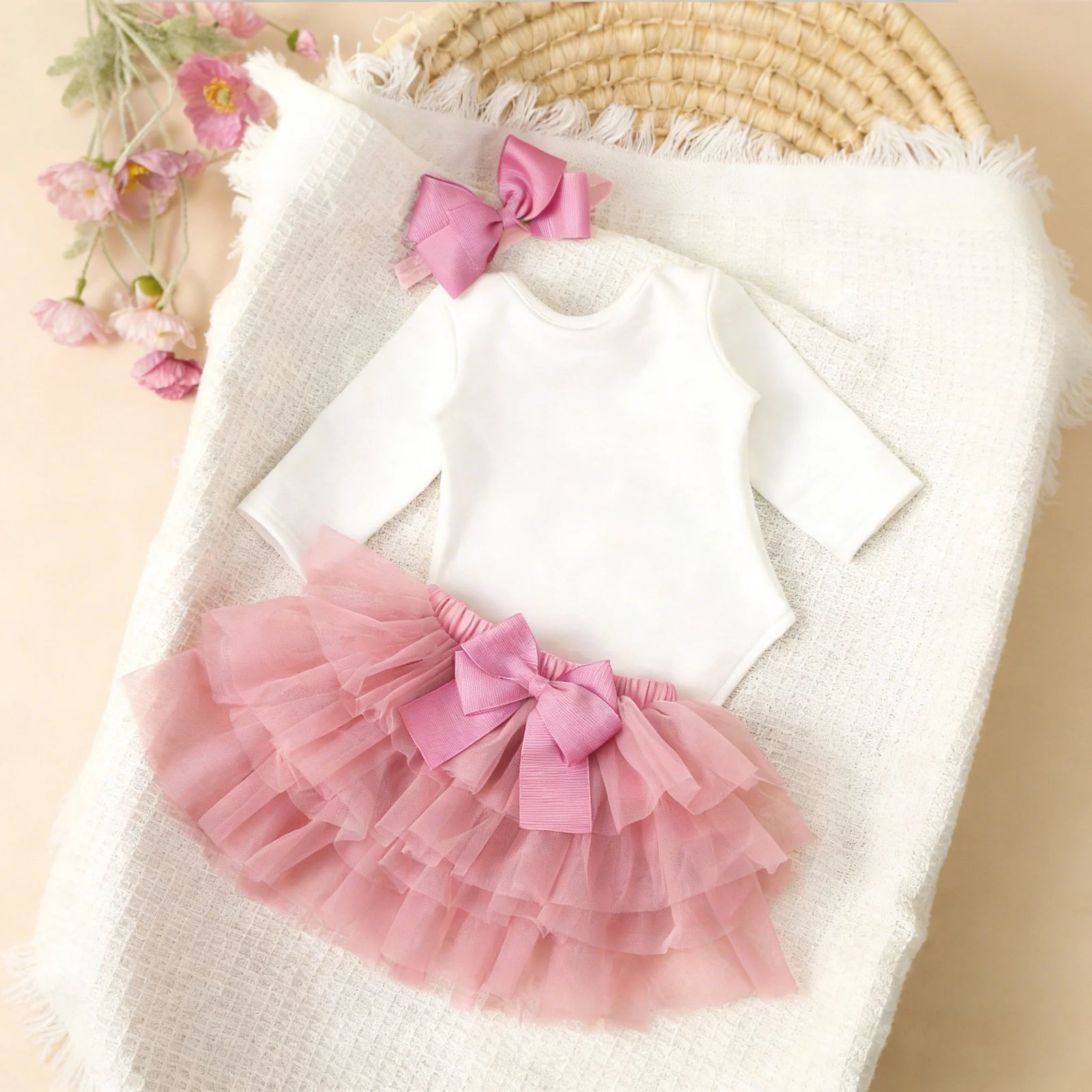 Newborn Photography Outfit Set for Baby Girls