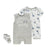 Sleeveless & Short Sleeve Bodysuits with Socks