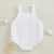 Baseball Inspired Baby Sleeveless Romper