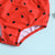 Girls Fruit Print Ruffle Bikini Set