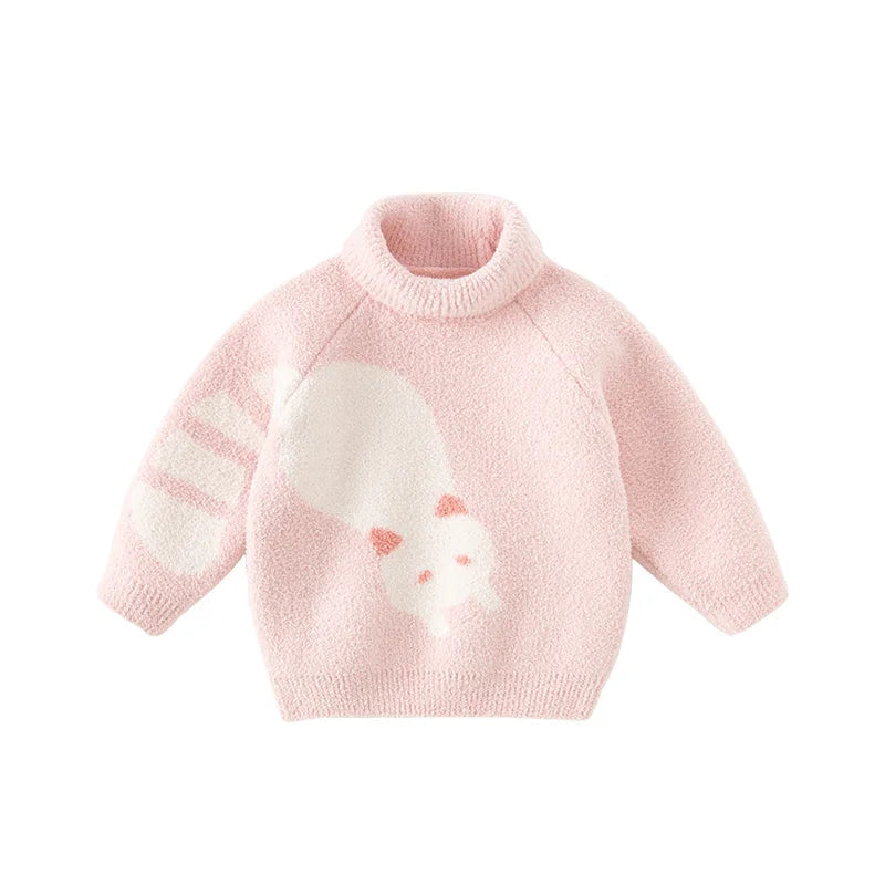 The Critter Cuddle Plush Turtleneck Sweater