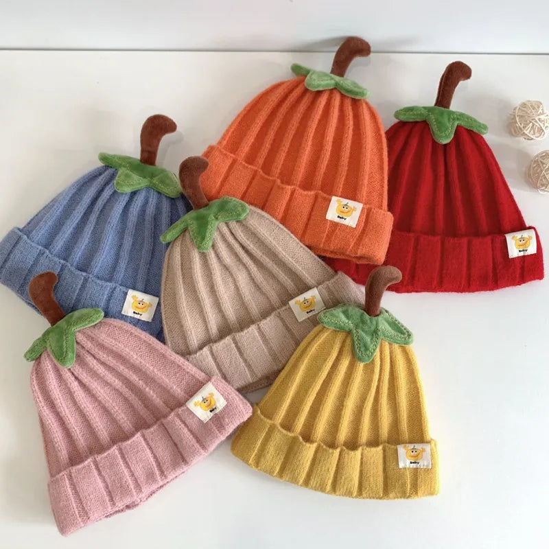 The Little Sprout Ribbed Knit Baby Beanie
