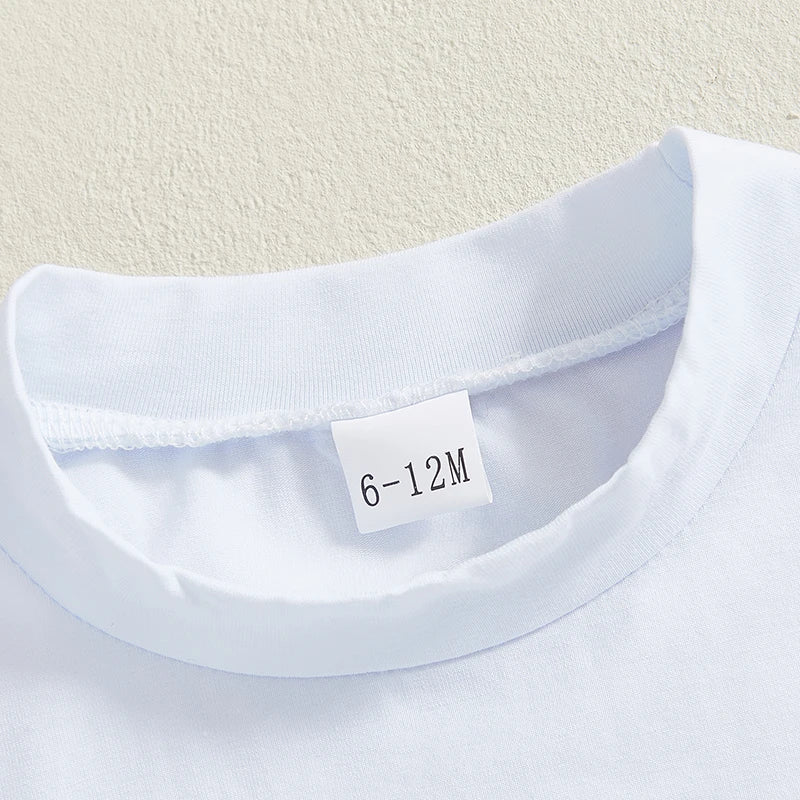 Baby Boy Golf Shirt and Plaid Shorts Set