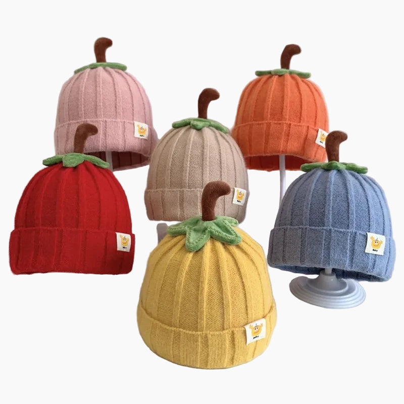 The Little Sprout Ribbed Knit Baby Beanie