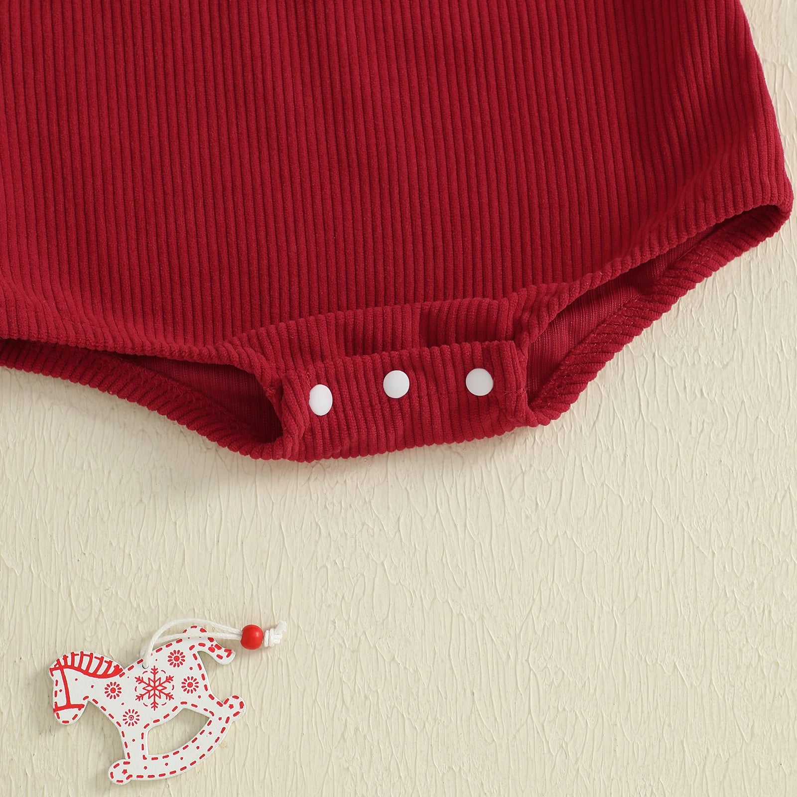 The Little Holly Christmas Romper