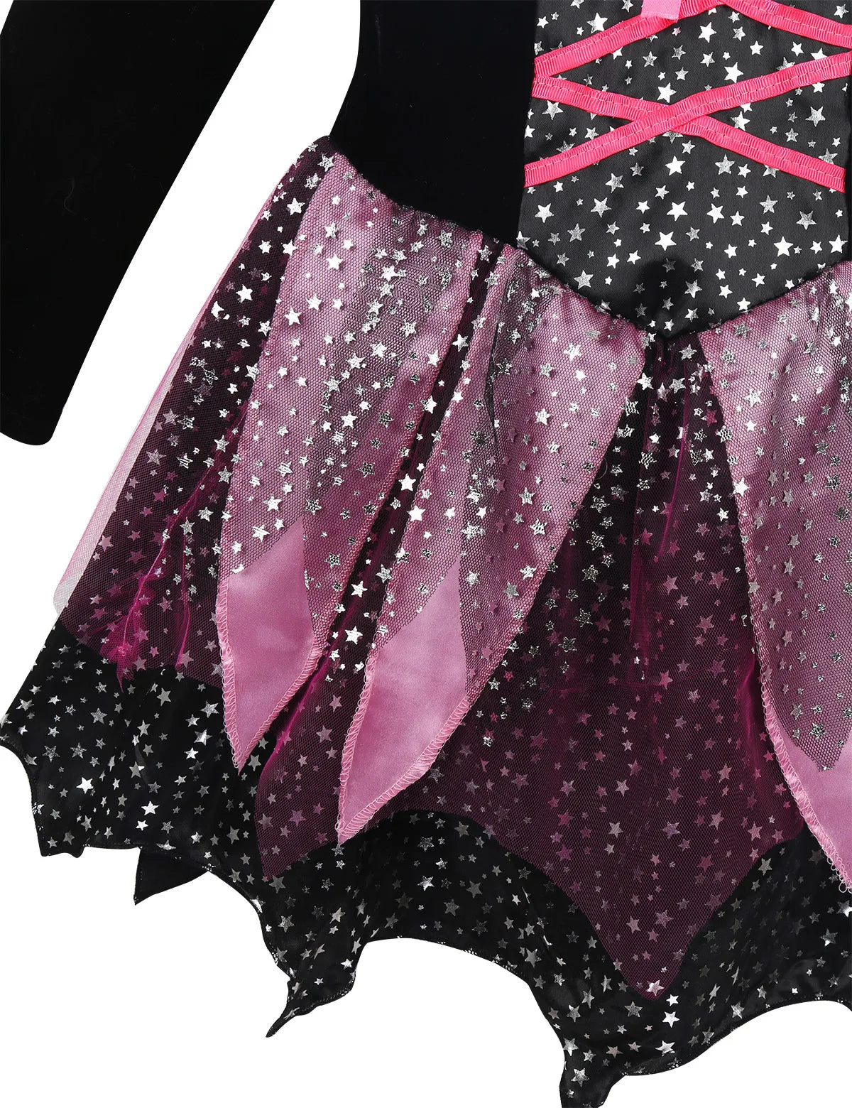 Girl's Glitter Witch Costume