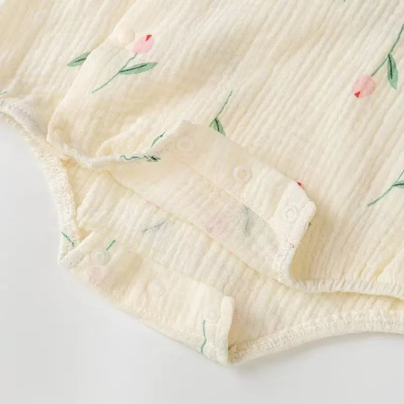 Baby Girl Tulip Romper Set
