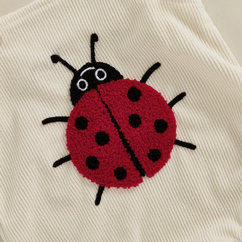 Nature & Fruit Embroidered Summer Romper