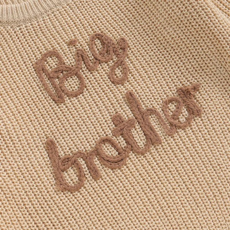 Big Brother Little Brother Matching Sweaters