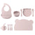 The First Bites 10-Piece Complete Silicone Feeding Set