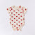 Sweet Heart Print Baby Romper