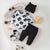 Long Sleeve Bear Baby Bodysuit Set