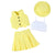 4-Piece Girl Summer Outfit Set