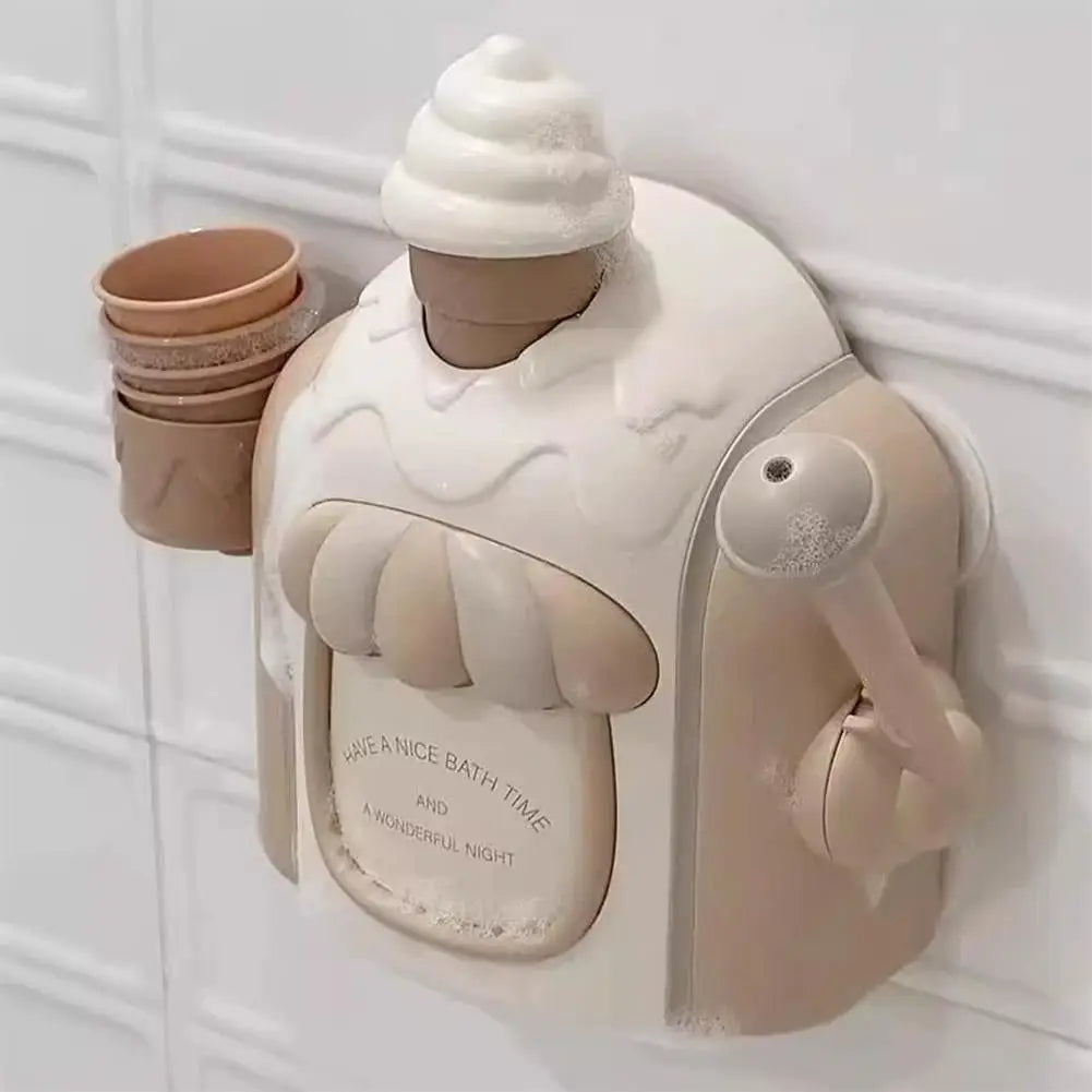 Bubble Foam Ice Cream Maker Bath Toy