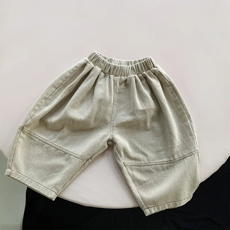 Unisex Wide-Leg Harem Pants for Kids