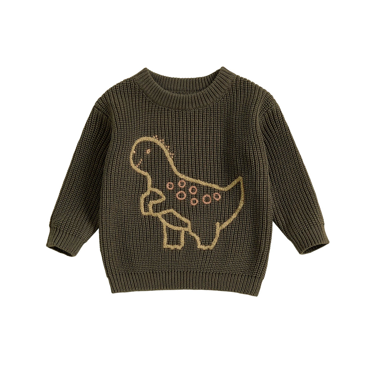 Baby &amp; Toddler Boys' Dinosaur Embroidered Knit Sweater
