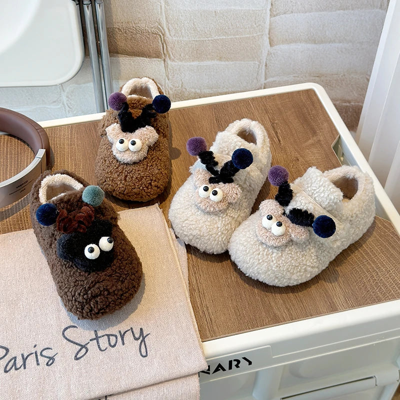 The Little Monster Fleece Shoes