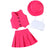 4-Piece Girl Summer Outfit Set
