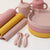 The First Bites 10-Piece Complete Silicone Feeding Set