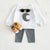 2Ps Long Sleeve Sweatshirt and Pant Set