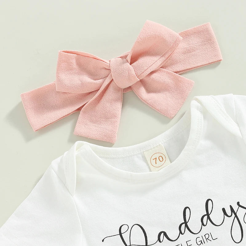 3-Piece Baby Girl Outfit Set