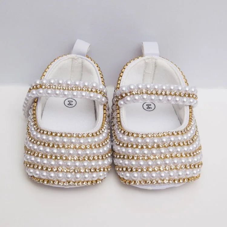 Handmade Baby Girl Christening Shoes