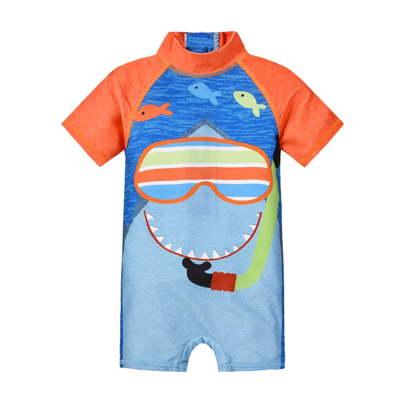 Short Sleeved Rash Guard Swimwear