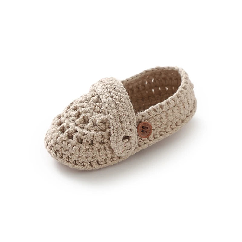 Crochet Knit Baby Shoes