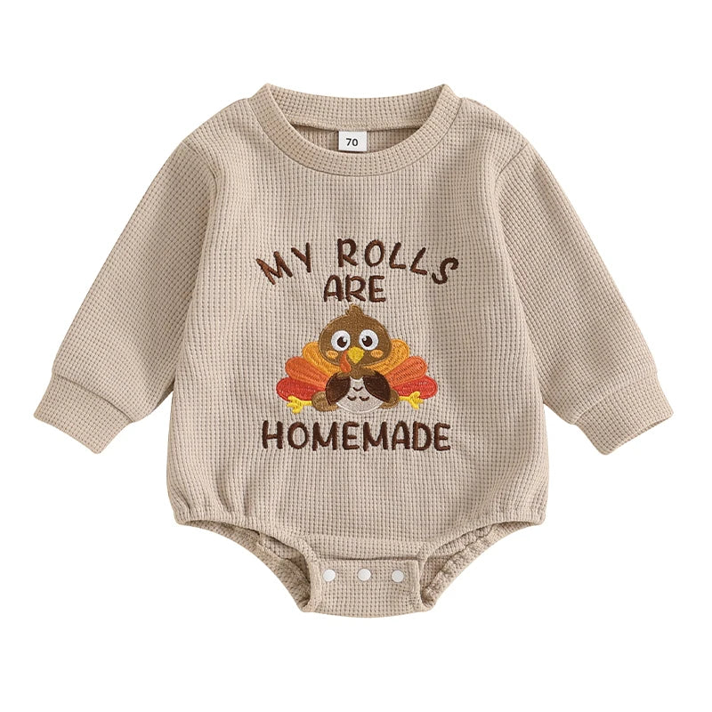 Baby Thanksgiving Romper