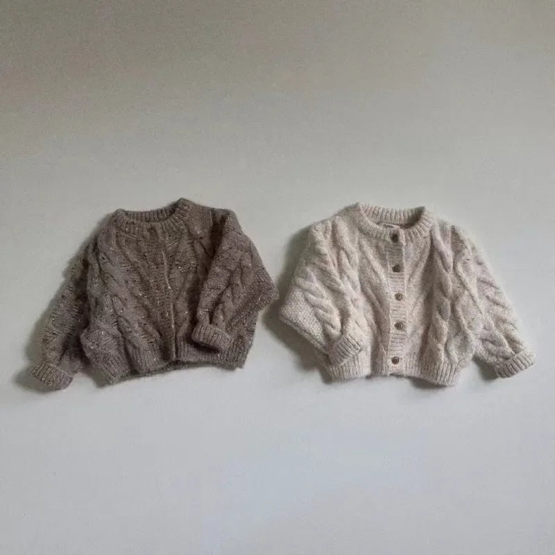 Cozy Knitted Baby Cardigan