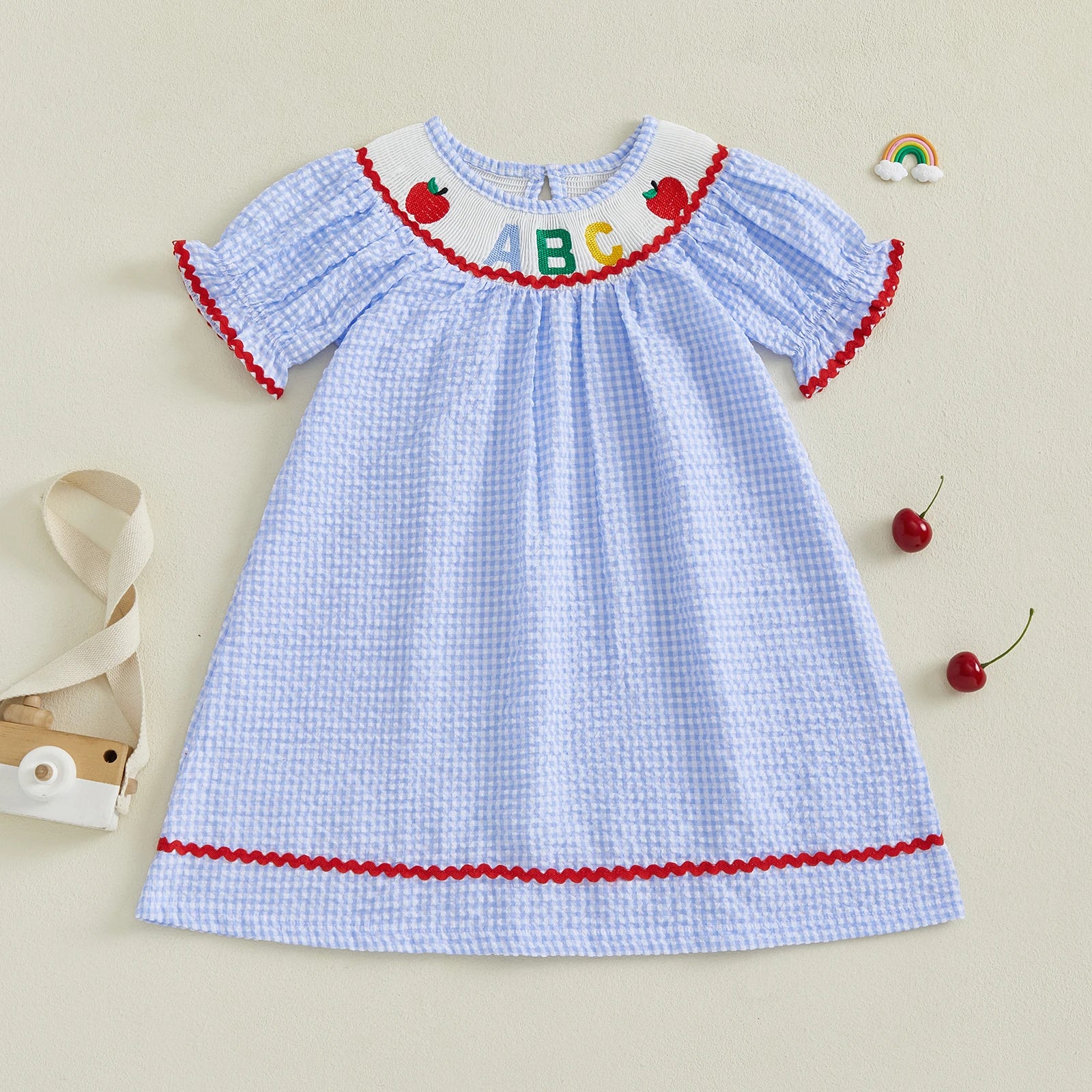 Girl Embroidered Summer Dress