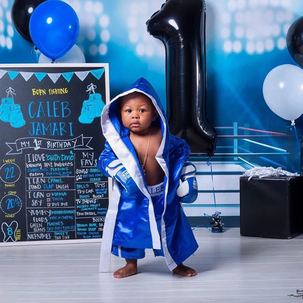 Baby Boxing Photography Outfit Set