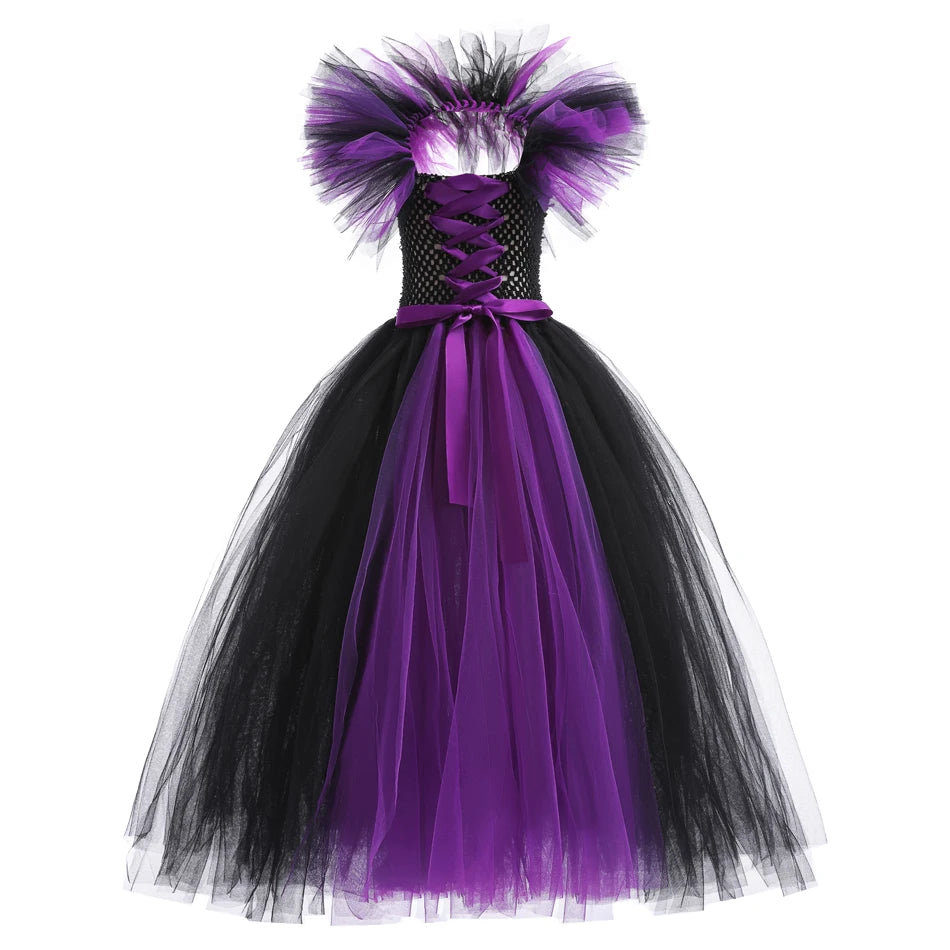 Girl's Dark Fairy Costume
