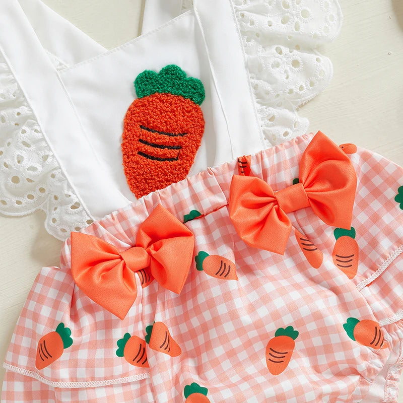 Baby Girl Easter Romper