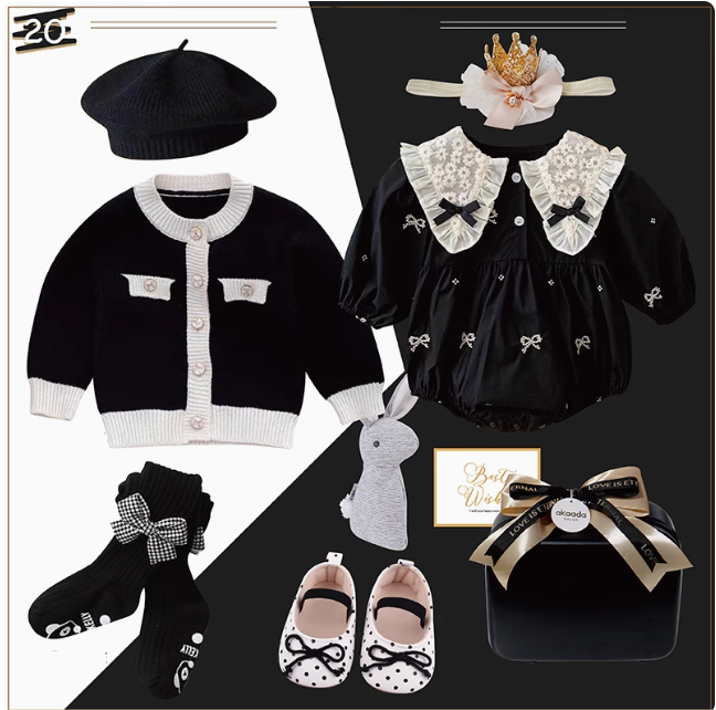 Polka Dot Princess Baby Gift Set