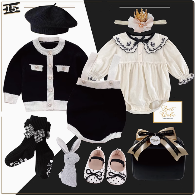 Polka Dot Princess Baby Gift Set