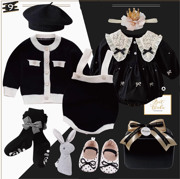 Polka Dot Princess Baby Gift Set