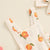 Peach Print Baby Girl Summer Romper