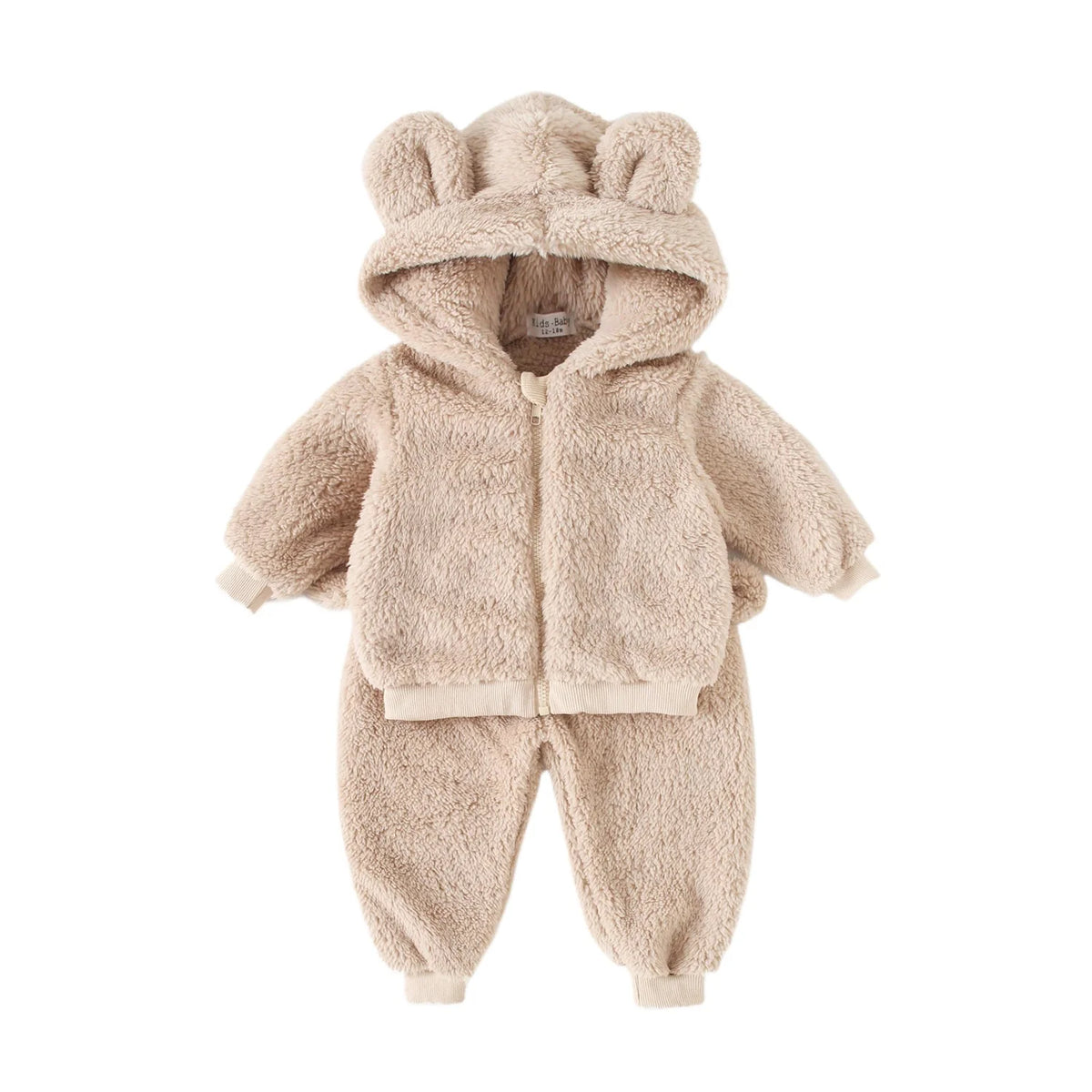 Baby &amp; Toddler Plush Bear Hoodie and Pants Set