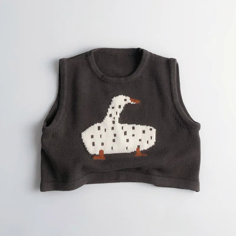 The Art Class Critters Knit Sweater Vest