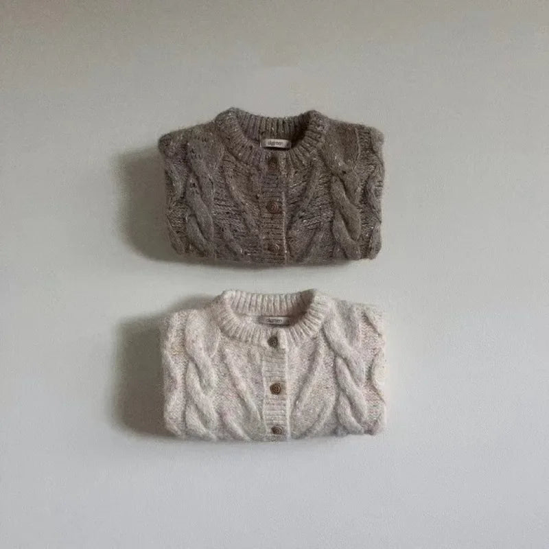 Cozy Knitted Baby Cardigan