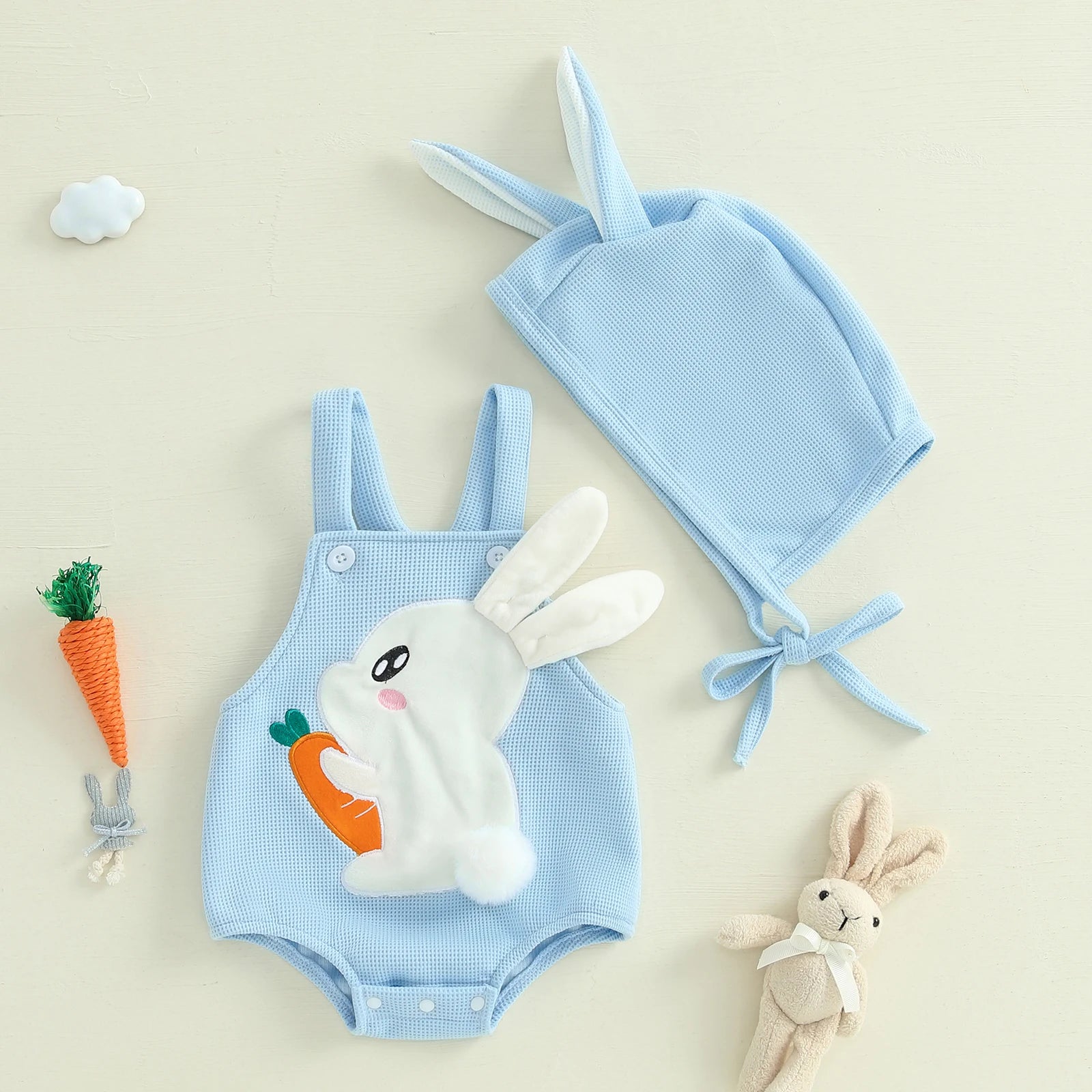 Adorable Baby Bunny Romper Set