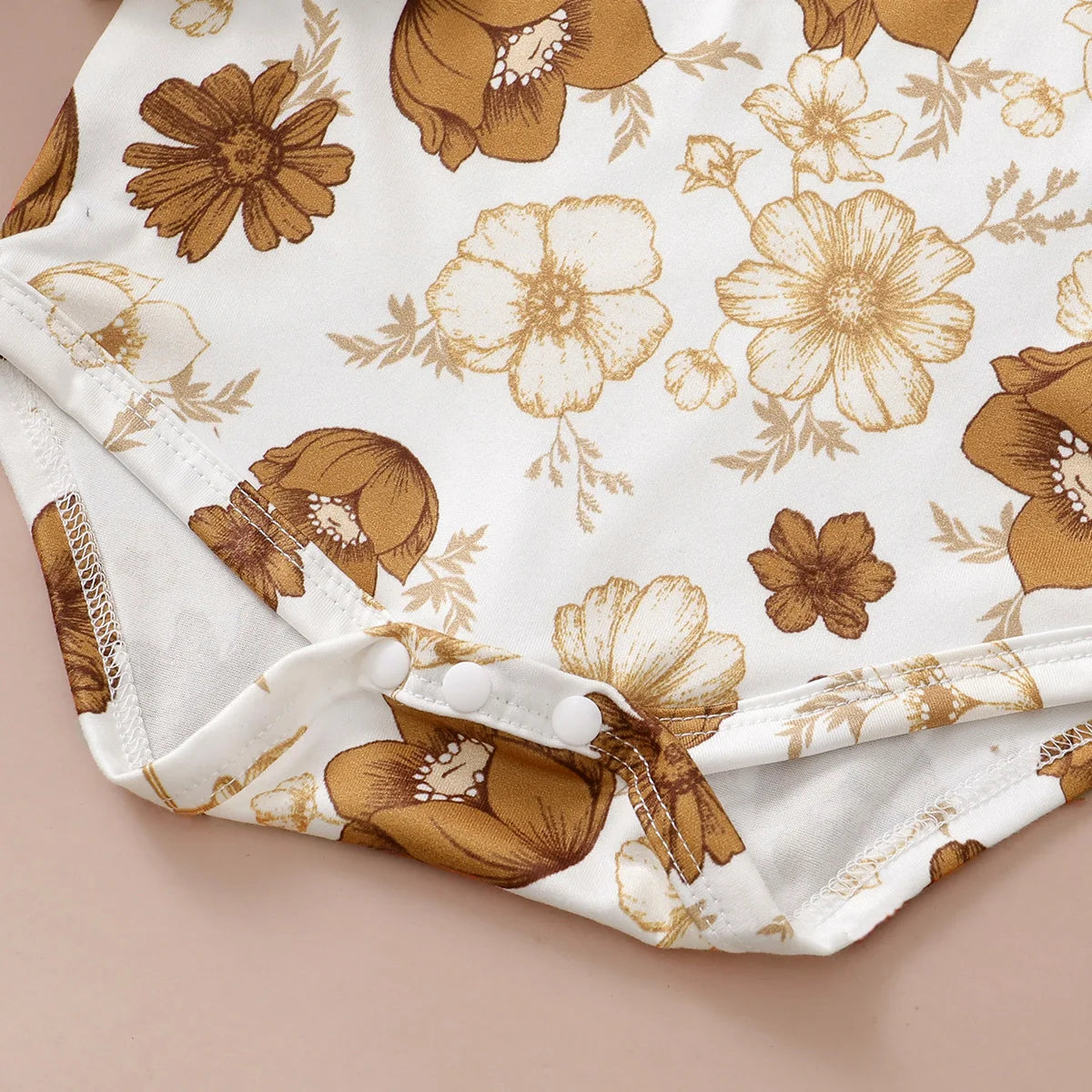 Baby Girl Camellia Top, Skirt & Headband 3-Piece Set