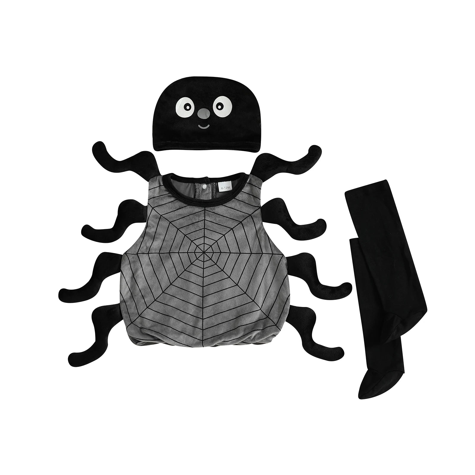 Baby Boy Halloween Spider Costume Set