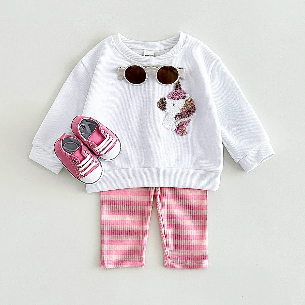 Baby Cartoon Animal Outfit Set