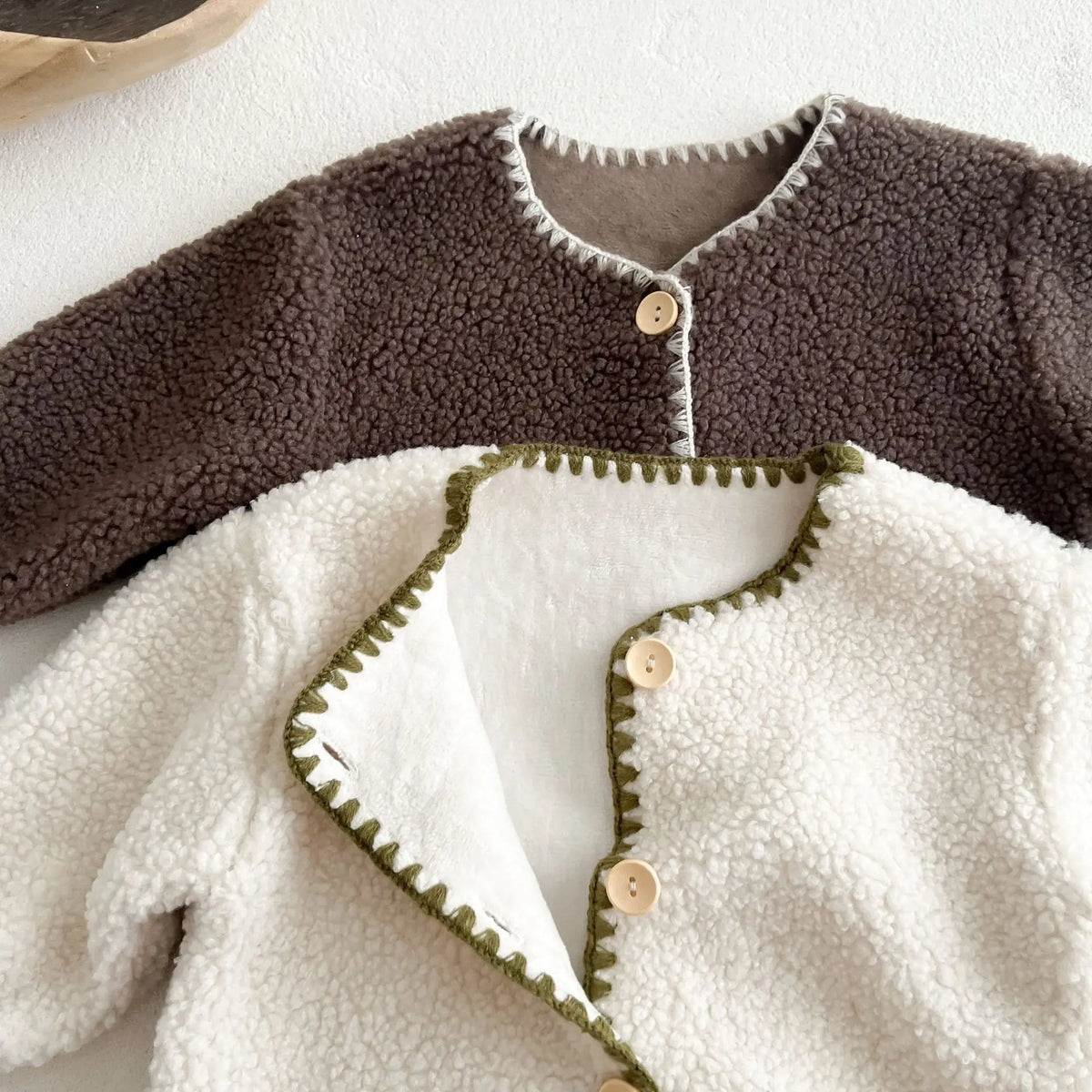 Baby Fleece Plush Warm Romper