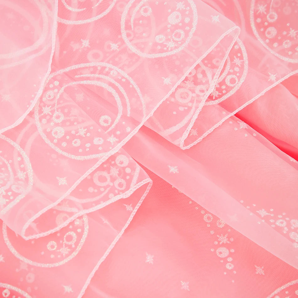 Girl's Pink Princess Ball Gown